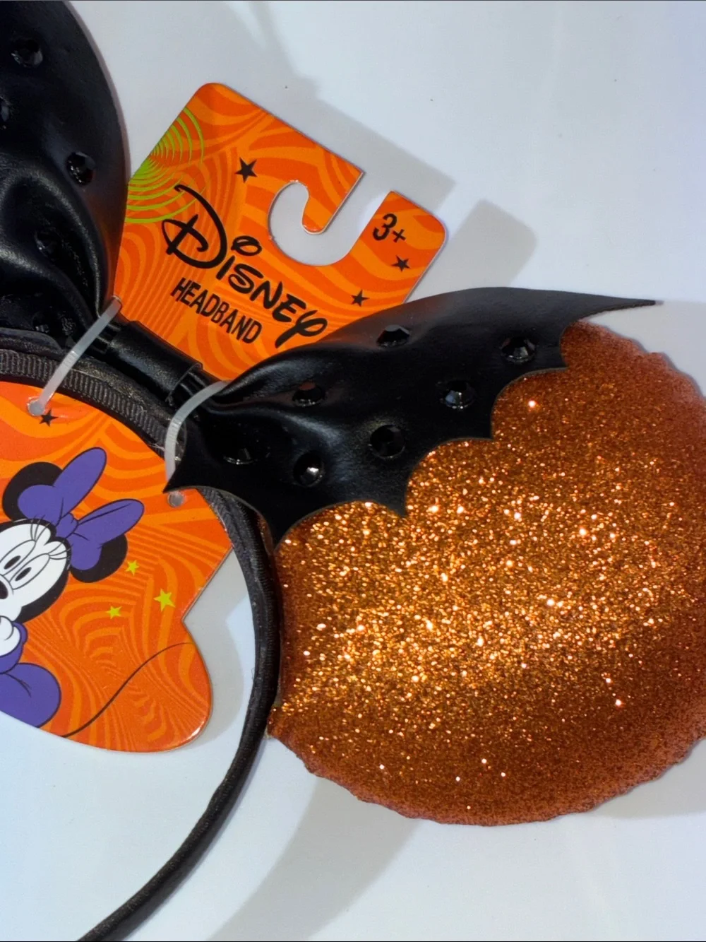 Disney Minnie Mouse Bat wing glitter ears